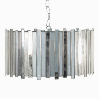 Mirrored antique pendant D. Luxe Home Nashville light fixtures