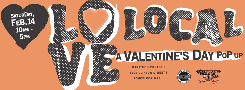 Love Local A Valentine's Day Pop Up at Marathon Village