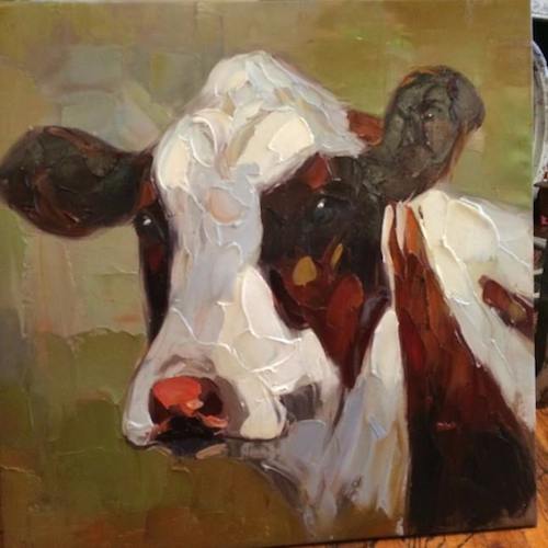 Cow painting -  - D. Luxe Home Nashville, TN